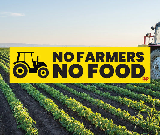 No Farmers No Food - PVC Banners